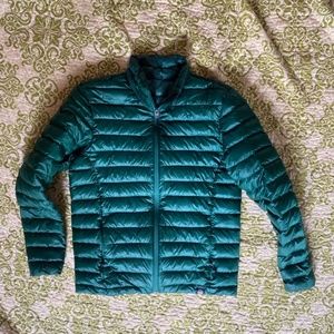 REI green puffer